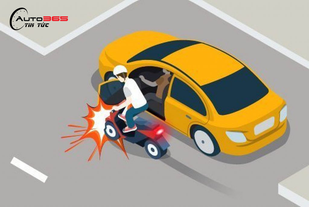 LÀM GÌ ĐỂ PHÒNG TRÁNH TAI NẠN KHI MỞ CỬA Ô TÔ